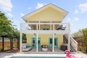 Woodward Way Luxe Villa Near Beach w Pool Hot Tub Stocked Kitchen